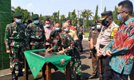 Pangdiv 1 Kostrad Mayjen TNI Dedy Kusmayadi Sahkan Nama Baru Men Armed 2/1 Sthira Yudha Kostrad