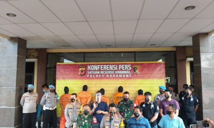 Polres Karawang Tangkap Lima Pelaku Pengeroyokan Anggota LSM GMBI