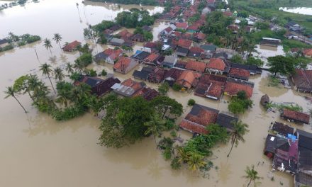 Ratusan Rumah di Desa Karangligar Terendam Banjir