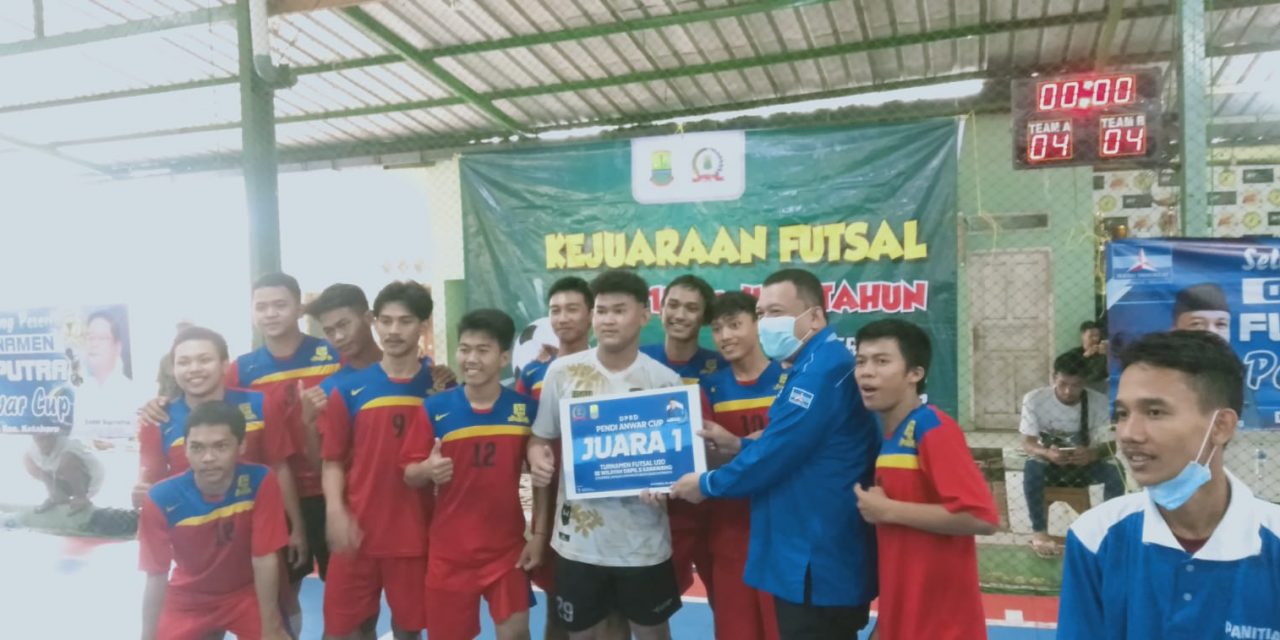Cari Bibit Unggul Atlet Futsal, Ketua DPRD Karawang Gelar Turnamen Futsal