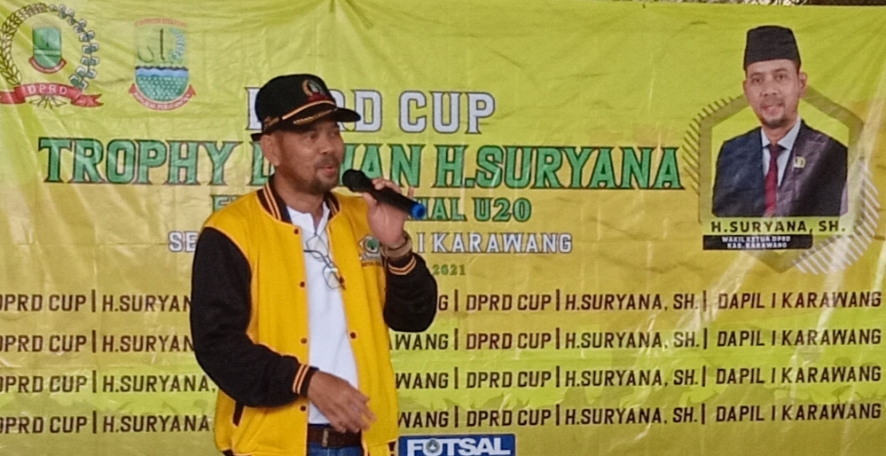 Trophy Suryana Cup 2021 : Sinergitas Anggota DPRD Karawang dengan Disdikpora