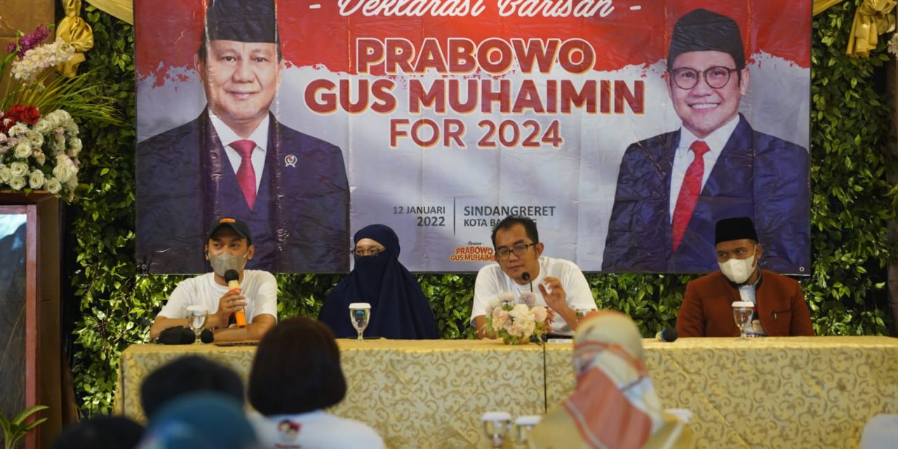Warga Jabar Deklarasi Dukung Prabowo-Muhaimin di Pilpres 2024