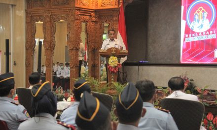 Kakanwil Kemenkumham Jawa Tengah Berikan Penguatan Pembangunan Zona Integritas