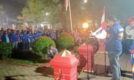 Peringati HUT Ke-15, Ribuan Anggota LSM Laskar NKRI Napak Tilas ke Rengasdengklok dan Monumen Rawagede