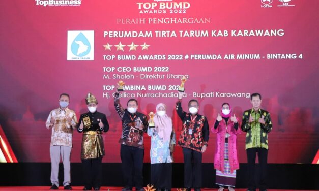 Karawang Sukses Pertahankan 3 Top BUMD Awards 2022