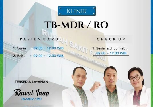 Tingkatkan Pelayanan, RSKP Karawang Buka Pelayanan TB-MDR/RO