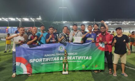 RSKP Karawang Sabet Juara Ke-4 Turnamen Mini Soccer