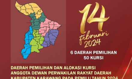 Cek Yuk, Sebaran 50 Kursi DPRD Karawang di Setiap Dapil pada Pemilu 2024