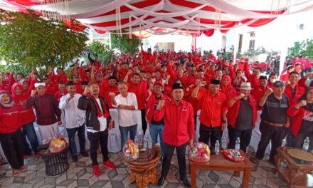 Dahsyat! Ribuan Kader PDI-P Siap Menangkan Kang Pipik Sebagai Aleg Provinsi dan H Dewa Sebagai Bupati Karawang