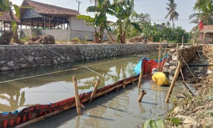 Acakadut Pembangunan TPT Normalisasi Sungai Dusun Sukarela, Lagi-Lagi Pejabat SDA Selalu Bungkam