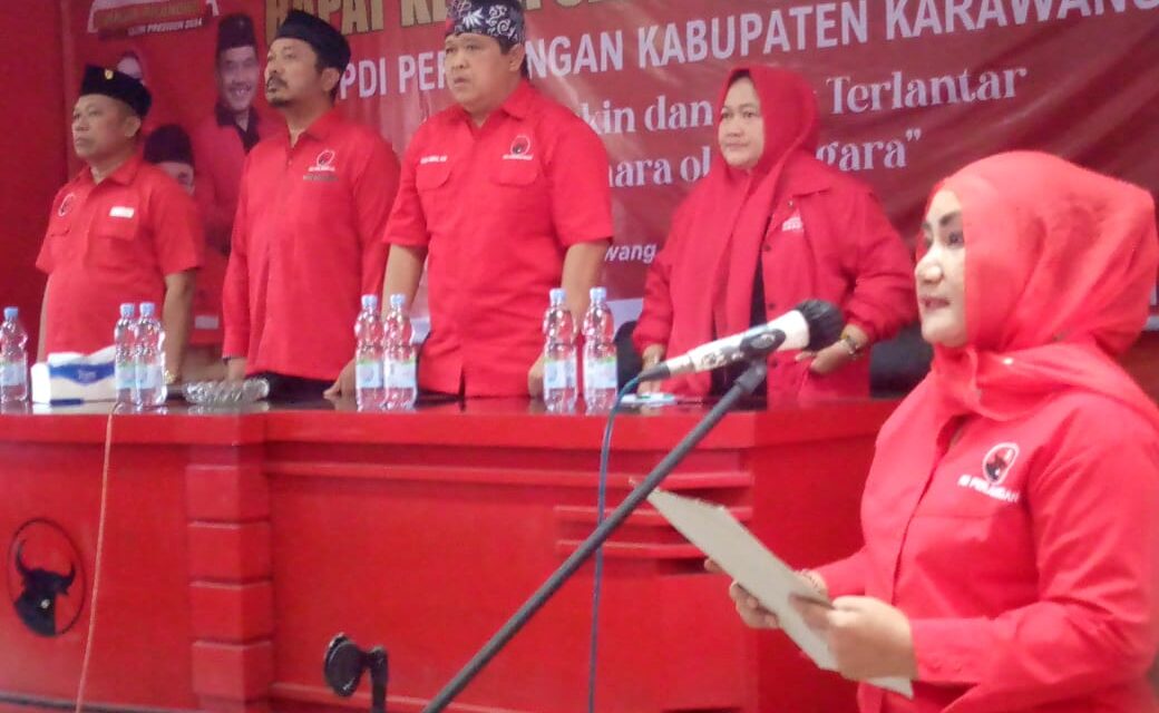 Rakercab III PDIP Karawang : Menangkan Pemilu 2024, Kader Diintruksikan Turun Langsung Serap Aspirasi Masyarakat
